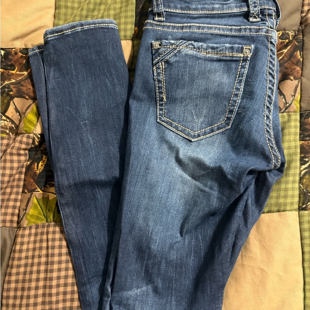 Buckle Women's Dark Blue Skinny Jeans